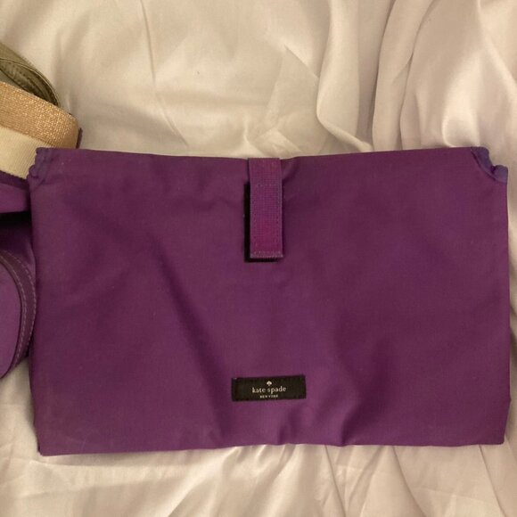 EUC Kate spade diaper bag with changing mat and nuk holder (All 3 parts!) - Picture 5 of 8